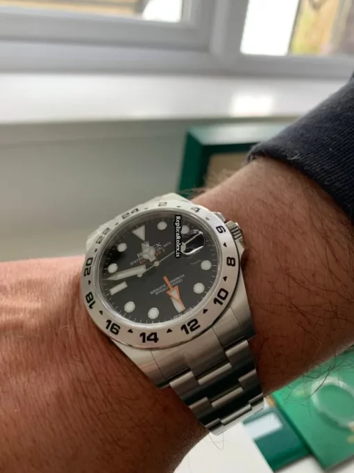 Fabulous Replica Rolex Explorer II 216570 Caliber 3187 Automatic Movement 42mm Steel Case Mens/unisex Watch - Image 10