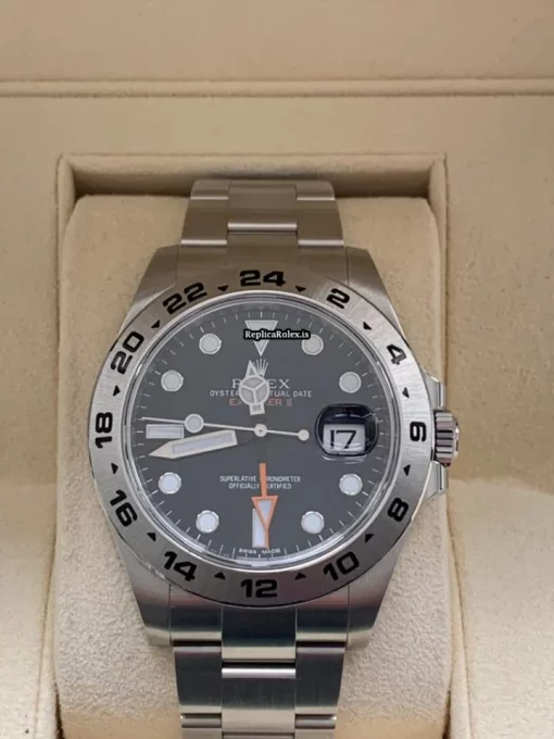Fabulous Replica Rolex Explorer II 216570 Caliber 3187 Automatic Movement 42mm Steel Case Mens/unisex Watch - Image 2