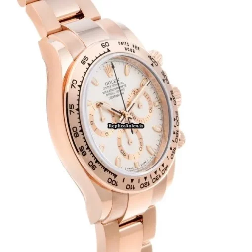 Perfect Replica Rolex Daytona 116505 Caliber 4130 Automatic Movement 40mm Rose Gold Case Watch - Image 3