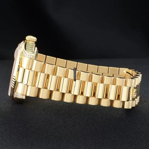 Inexpensive Replicas Rolex Day-date 36 118338 Caliber 3155 Automatic Movement 36mm Yellow Gold Case Mens/unisex Watch - Image 4