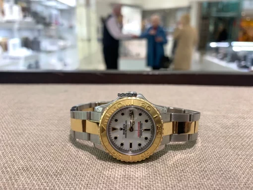 Incredible Replica Rolex Yacht-master 169623 Caliber 2235 Automatic Movement 29mm Gold/steel Case Womens Watch