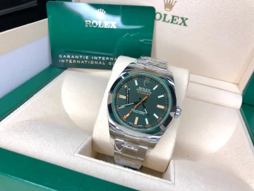 Pleasing Fake Rolex Milgauss 116400gv Caliber 3131 Automatic Movement 40mm Steel Case Mens/unisex Watch