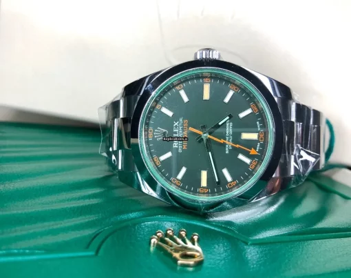 Pleasing Fake Rolex Milgauss 116400gv Caliber 3131 Automatic Movement 40mm Steel Case Mens/unisex Watch - Image 5