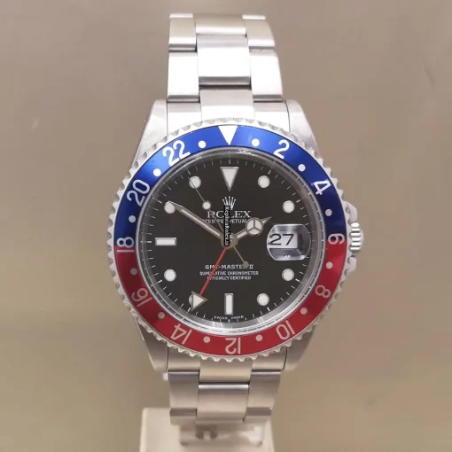 Excellent Replica Rolex Gmt-master II 16710t Caliber 3185 Automatic Movement 40mm Steel Case Mens/unisex Watch