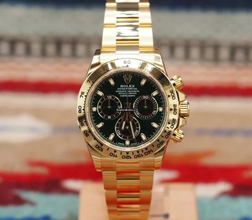 Cheap Replica Rolex Daytona 116508 Caliber 4130 Automatic Movement 40mm Yellow Gold Case Mens/unisex Watch - Image 3