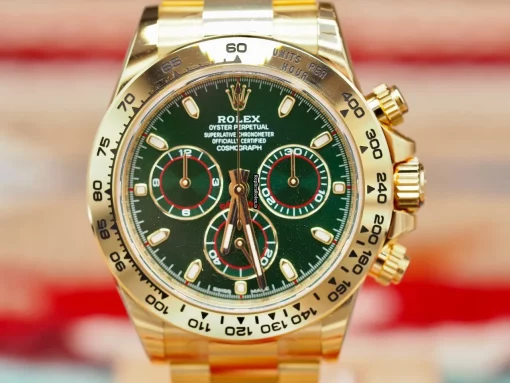 Cheap Replica Rolex Daytona 116508 Caliber 4130 Automatic Movement 40mm Yellow Gold Case Mens/unisex Watch - Image 5