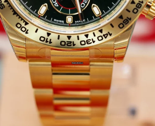 Cheap Replica Rolex Daytona 116508 Caliber 4130 Automatic Movement 40mm Yellow Gold Case Mens/unisex Watch - Image 6