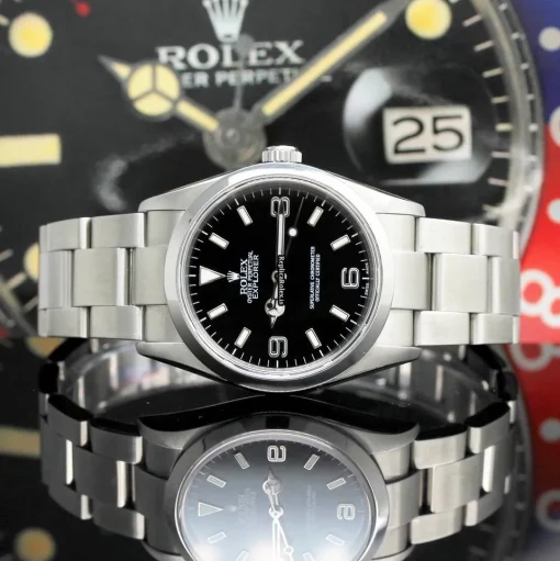 Best Fakes Rolex Explorer 114270 Caliber 3130 Automatic Movement 38x43mm Steel Case Mens/unisex Watch