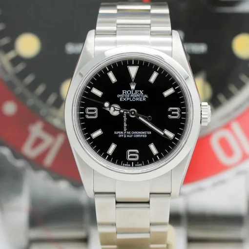 Best Fakes Rolex Explorer 114270 Caliber 3130 Automatic Movement 38x43mm Steel Case Mens/unisex Watch - Image 2