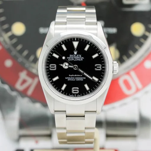Best Fakes Rolex Explorer 114270 Caliber 3130 Automatic Movement 38x43mm Steel Case Mens/unisex Watch - Image 3