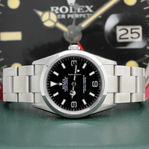 Best Fakes Rolex Explorer 114270 Caliber 3130 Automatic Movement 38x43mm Steel Case Mens/unisex Watch - Image 4