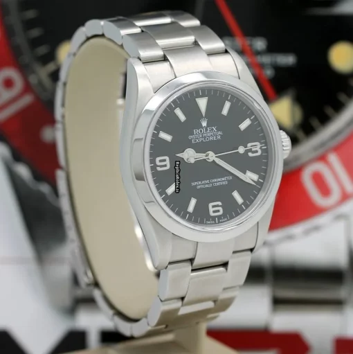 Best Fakes Rolex Explorer 114270 Caliber 3130 Automatic Movement 38x43mm Steel Case Mens/unisex Watch - Image 6