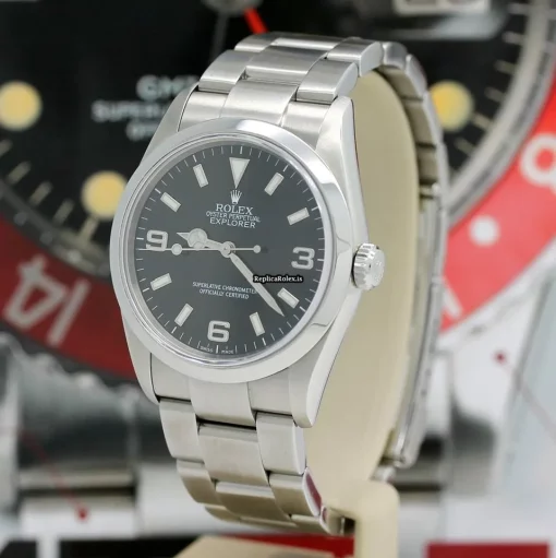 Best Fakes Rolex Explorer 114270 Caliber 3130 Automatic Movement 38x43mm Steel Case Mens/unisex Watch - Image 8