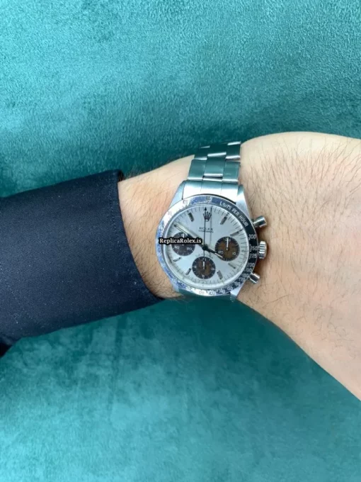 Appealing Replica Rolex Daytona 6239 722-1 Manual Winding Movement 37mm Steel Case Mens/unisex Watch - Image 12