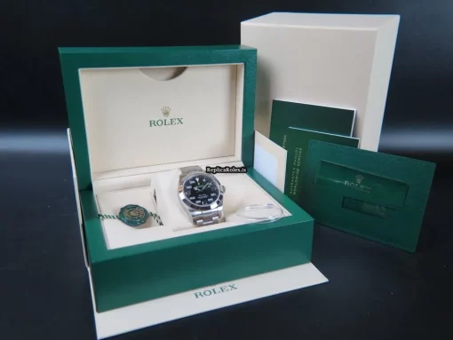 Amazing Fake Rolex Air King 116900 Automatic Movement 40mm Steel Case Mens/unisex Watch - Image 4