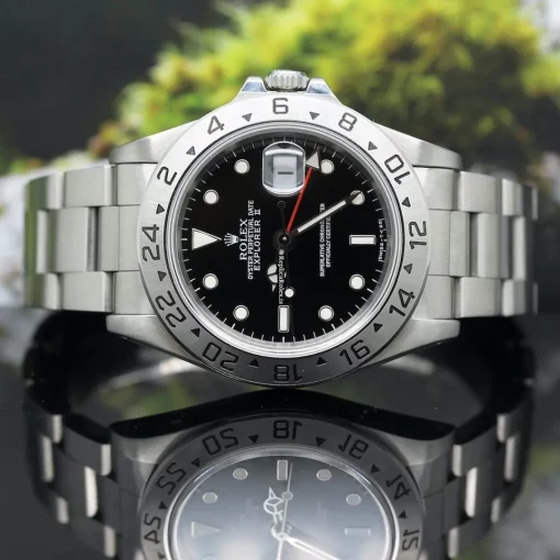 Wonderful Clone Rolex Explorer II 16570 Caliber 3185 Automatic Movement 40x47,2mm Steel Case Mens/unisex Watch - Image 2