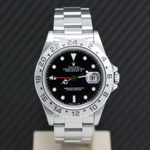 Wonderful Clone Rolex Explorer II 16570 Caliber 3185 Automatic Movement 40x47,2mm Steel Case Mens/unisex Watch - Image 3