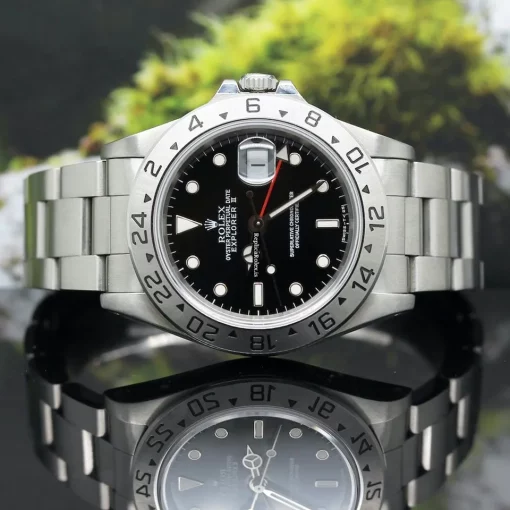 Wonderful Clone Rolex Explorer II 16570 Caliber 3185 Automatic Movement 40x47,2mm Steel Case Mens/unisex Watch - Image 5
