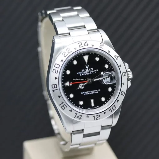 Wonderful Clone Rolex Explorer II 16570 Caliber 3185 Automatic Movement 40x47,2mm Steel Case Mens/unisex Watch - Image 6