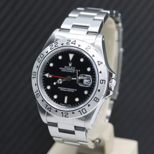 Wonderful Clone Rolex Explorer II 16570 Caliber 3185 Automatic Movement 40x47,2mm Steel Case Mens/unisex Watch - Image 9