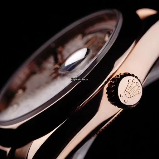 Fantastic Replica Rolex Day-date 36 118205 Automatic Movement 36mm Rose Gold Case Mens/unisex Watch - Image 5