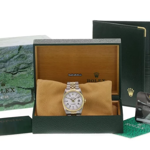 Nice Imitation Rolex Datejust 16233 Caliber 3135 Automatic Movement 36mm Gold/steel Case Mens/unisex Watch