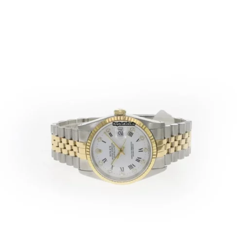 Nice Imitation Rolex Datejust 16233 Caliber 3135 Automatic Movement 36mm Gold/steel Case Mens/unisex Watch - Image 12