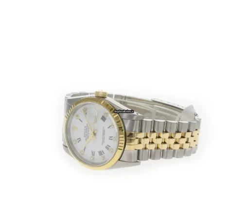 Nice Imitation Rolex Datejust 16233 Caliber 3135 Automatic Movement 36mm Gold/steel Case Mens/unisex Watch - Image 4
