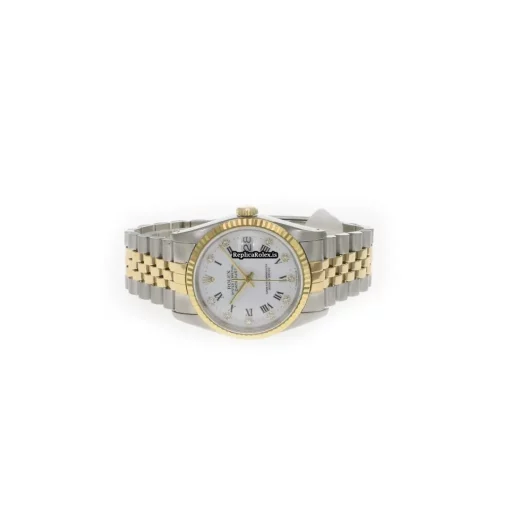Nice Imitation Rolex Datejust 16233 Caliber 3135 Automatic Movement 36mm Gold/steel Case Mens/unisex Watch - Image 5