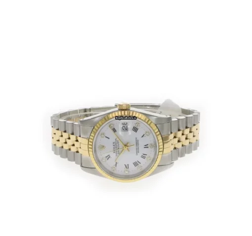 Nice Imitation Rolex Datejust 16233 Caliber 3135 Automatic Movement 36mm Gold/steel Case Mens/unisex Watch - Image 7
