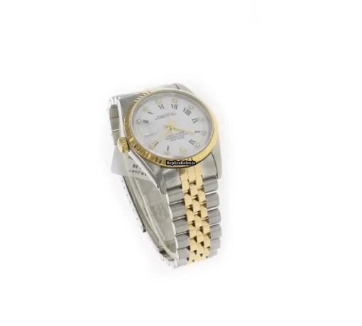 Nice Imitation Rolex Datejust 16233 Caliber 3135 Automatic Movement 36mm Gold/steel Case Mens/unisex Watch - Image 9
