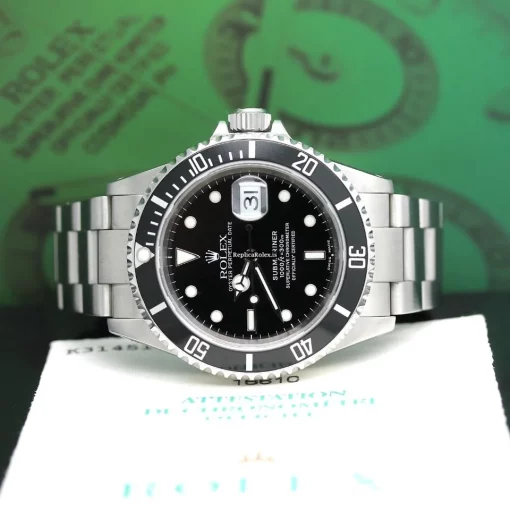 Stylish Replica Rolex Submariner Date 16610 Caliber 3135 Automatic Movement 40mm Steel Case Mens/unisex Watch