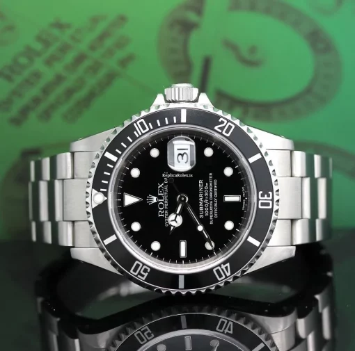 Stylish Replica Rolex Submariner Date 16610 Caliber 3135 Automatic Movement 40mm Steel Case Mens/unisex Watch - Image 2