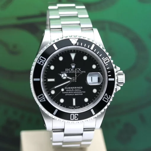Stylish Replica Rolex Submariner Date 16610 Caliber 3135 Automatic Movement 40mm Steel Case Mens/unisex Watch - Image 6