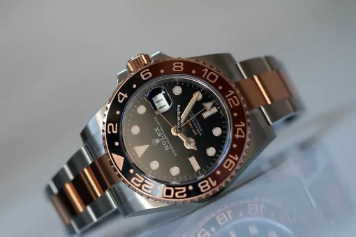 Design Fake Rolex Gmt-master II 126711chnr Caliber 3285 Automatic Movement 40mm Gold/steel Case Mens/unisex Watch