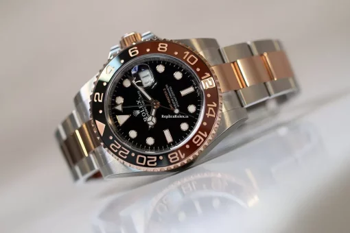 Design Fake Rolex Gmt-master II 126711chnr Caliber 3285 Automatic Movement 40mm Gold/steel Case Mens/unisex Watch - Image 4