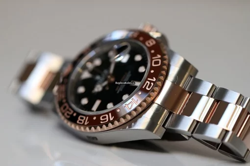 Design Fake Rolex Gmt-master II 126711chnr Caliber 3285 Automatic Movement 40mm Gold/steel Case Mens/unisex Watch - Image 9
