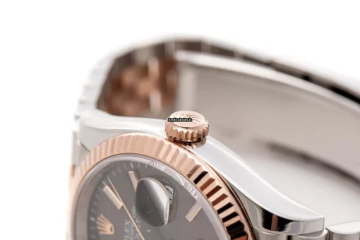 Appealing Clone Rolex Datejust 126231 Caliber 3235 Automatic Movement 36mm Gold/steel Case Mens/unisex Watch - Image 6