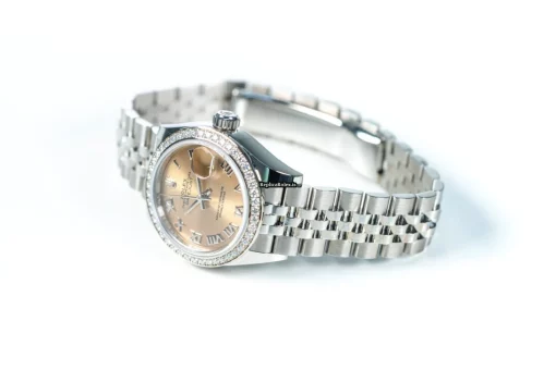 Recommend Replica Rolex Lady-datejust 279384rbr Caliber 2236 Automatic Movement 28x41mm Steel Case Womens Watch - Image 8