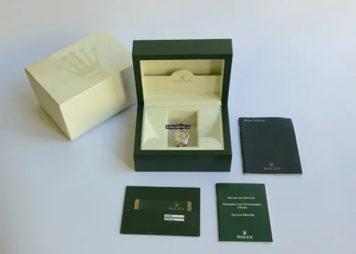 Fabulous Replica Rolex Lady-datejust 179383 Caliber 2235 Automatic Movement 26mm Gold/steel Case Womens Watch - Image 2