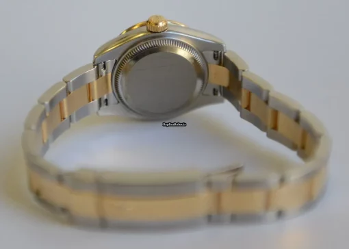 Fabulous Replica Rolex Lady-datejust 179383 Caliber 2235 Automatic Movement 26mm Gold/steel Case Womens Watch - Image 9