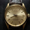Remarkable Fake Rolex Oyster Perpetual 34 1005 Caliber 1570 Automatic Movement 34x40mm Yellow Gold Case Mens/unisex Watch