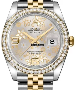 Reliable Replica Rolex Datejust 116243 Caliber 3135 Automatic Movement 36mm Gold/steel Case Mens/unisex Watch
