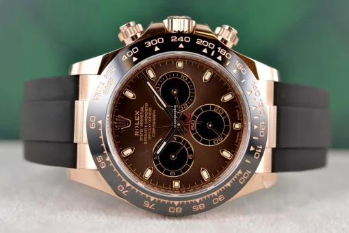 Defect Imitation Rolex Daytona 116515ln-0041 Caliber 4130 Automatic Movement 40mm Rose Gold Case Mens/unisex Watch