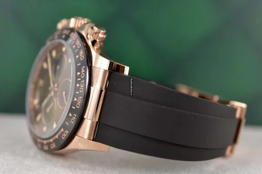 Defect Imitation Rolex Daytona 116515ln-0041 Caliber 4130 Automatic Movement 40mm Rose Gold Case Mens/unisex Watch - Image 2