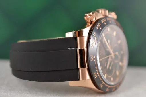 Defect Imitation Rolex Daytona 116515ln-0041 Caliber 4130 Automatic Movement 40mm Rose Gold Case Mens/unisex Watch - Image 3