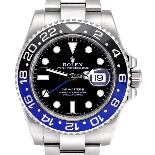 Durable Replica Rolex Gmt-master II 116710blnr Caliber 3186 Automatic Movement 40mm Steel Case Mens/unisex Watch
