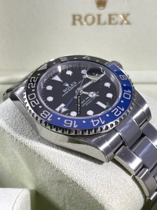 Durable Replica Rolex Gmt-master II 116710blnr Caliber 3186 Automatic Movement 40mm Steel Case Mens/unisex Watch - Image 3