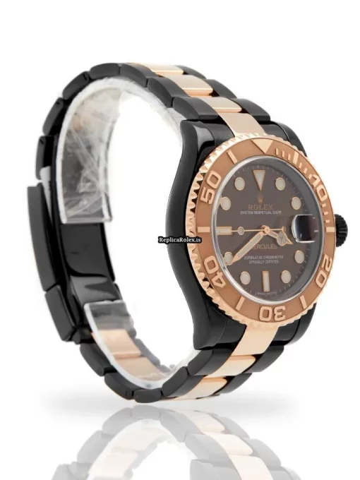 Ideal Replica Rolex Yacht-master 40 116621 Caliber 3135 Automatic Movement 40mm Gold/steel Case Mens/unisex Watch - Image 3