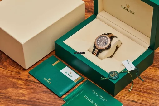 Ideal Replica Rolex Yacht-master 40 116621 Caliber 3135 Automatic Movement 40mm Gold/steel Case Mens/unisex Watch - Image 6